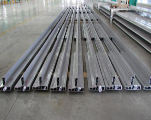 Perfil da tubulação de barra de alumínio 6063 para veículos ferroviários